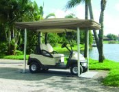 Automatic Cover for a Golf Cart