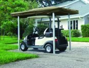 Automatic Cover for a Golf Cart