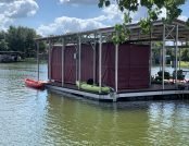 Pontoon Boat Cover closed