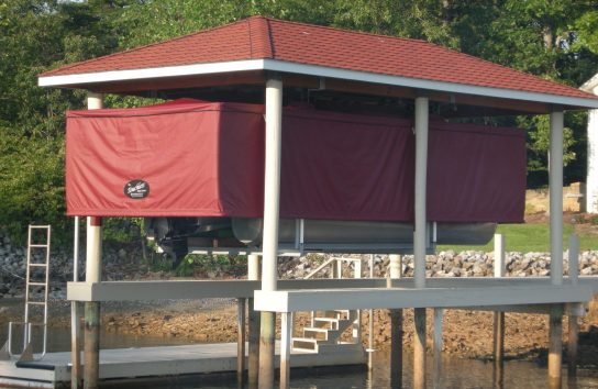 No Snap Automatic Boat Cover